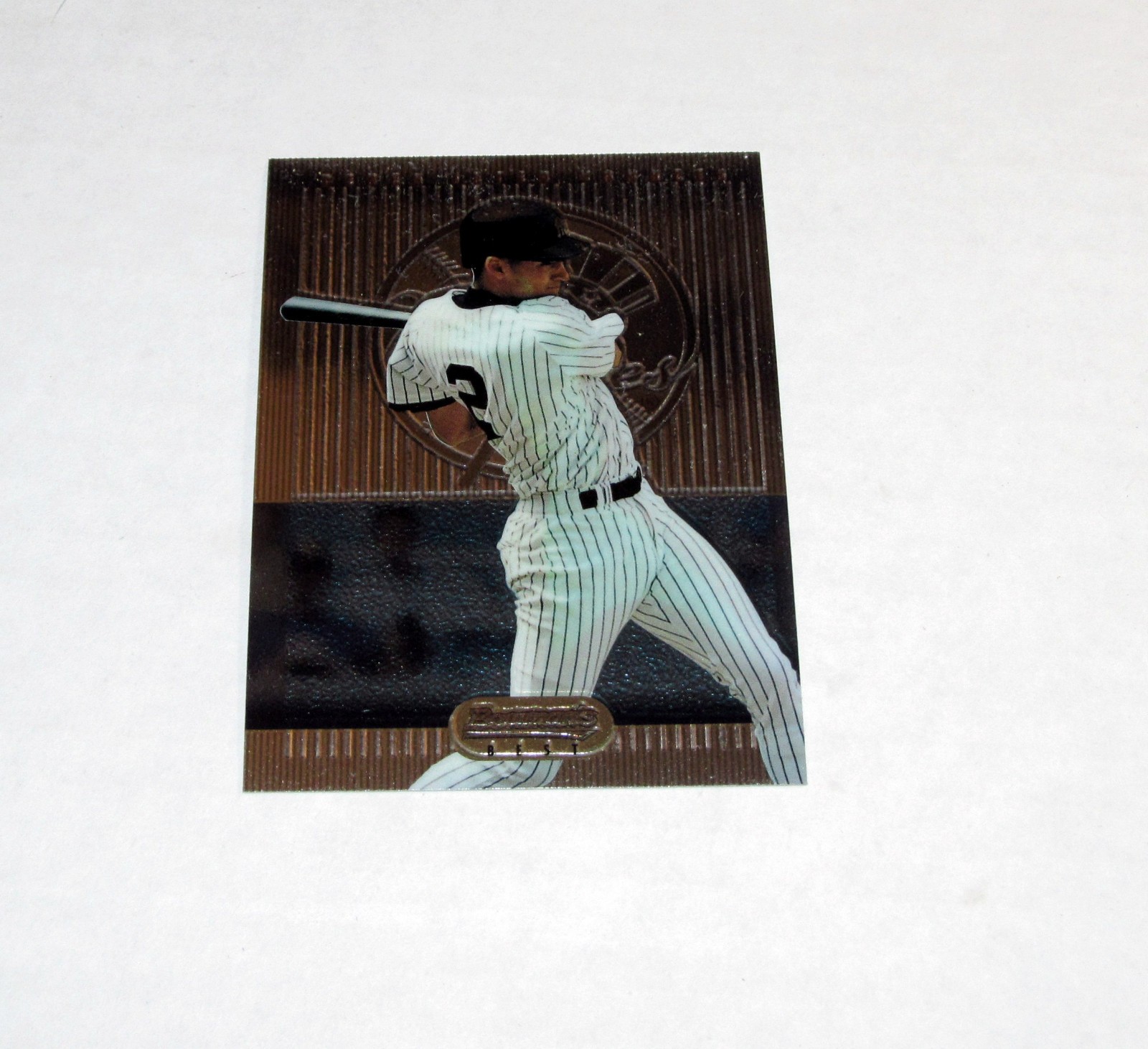 1995 Bowman's Best Blue 1 Derek Jeter  HOF Yankees Early Card