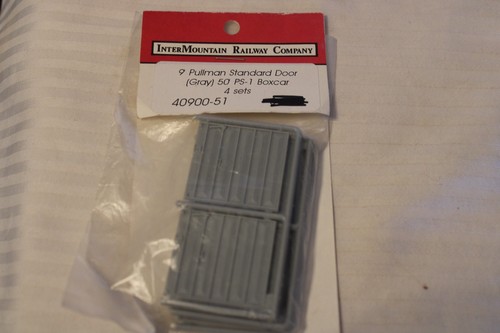 InterMountain escala HO, 9' Pullman puerta estándar gris para PS-1 Box Car 40900-51 | Zustand: New