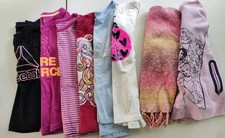 8 Piece Girls Ts And Hoodies Size 7/8