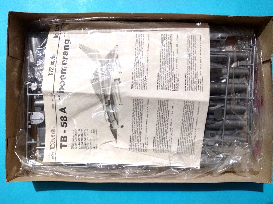 Convair TB-58A BOMERANG 172 Italeri No 147. B-58 Hustler - Immagine 3 di 3