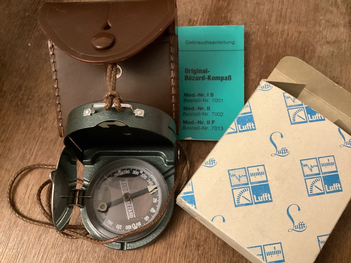Boussole Militaire Professionnelle LUFFT Kompass Fluid Bezard – Made In Germany