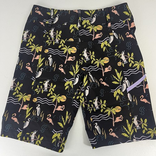 NWT Wild Rye Women's 8 Kaweah Mountain Bike Long Shorts Deco Birds Outdoor - Picture 5 of 6