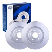 2X Hella Bremsscheiben 345Mm Vorne Passend FüR Audi A4 A5 Q5 54602PRO