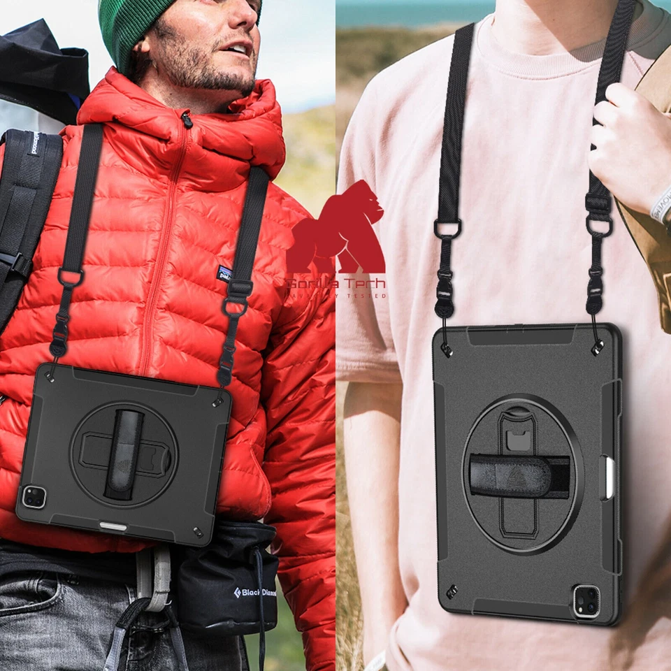 Gorilla Tech Hand Strap Case Impact Resistant Protective Survivor for Apple iPad - Image 4 of 4