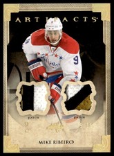 2013-14 Upper Deck Artifacts Dual Patch 15/15 Mike Ribeiro #67