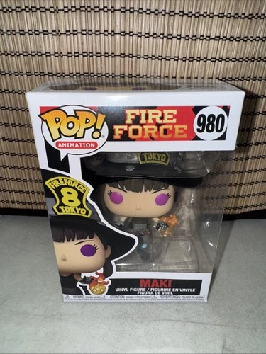 Funko POP! Animation Fire Force Maki #980 Vinyl Figure