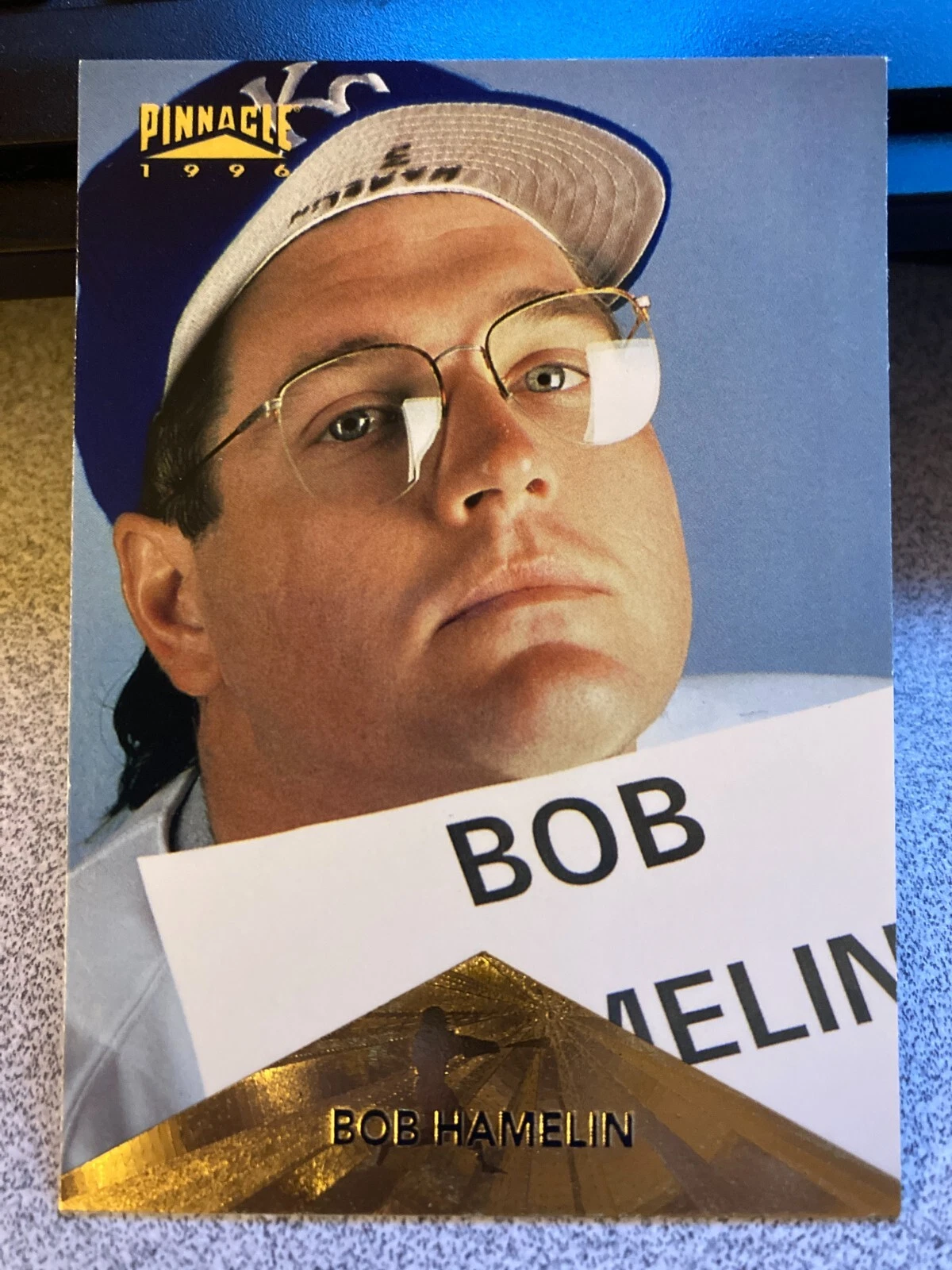 Bob Hamelin trading card
