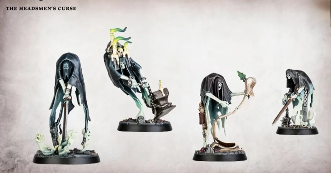 Warhammer AoS Underworlds: Nighthaunt Headsmen's Curse w/Cards! | eBay