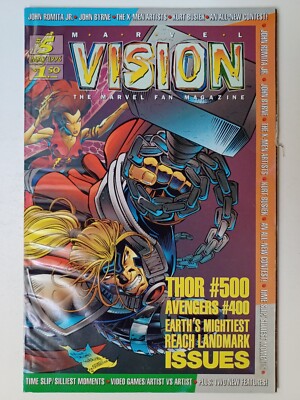 Marvel Vision #5 - Thor & Avengers Anniversary Celebration - We Combine Shipping