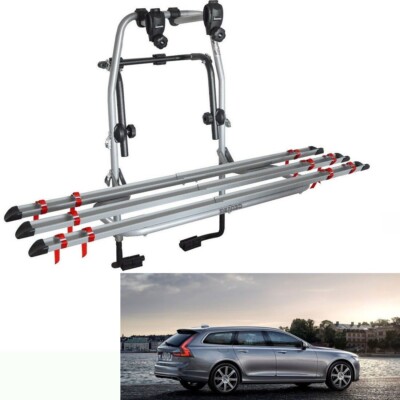 FAHRRADTRÄGER HINTEN 3 SCHIENEN VOLVO V90 BJ 2019 3 FAHRRÄDER HERREN DAMEN MB ZUGELASSEN