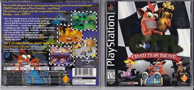CTR: Crash Team Racing (PlayStation 1, 1999) *NO MANUAL*