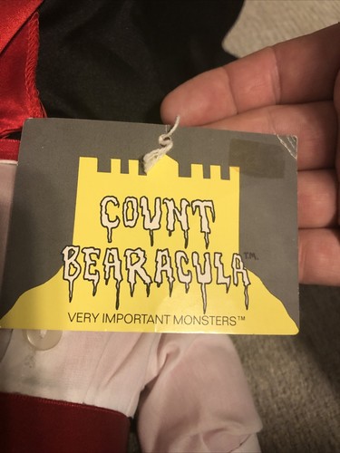 Vintage North American Bear Co. VIM Very Important Monsters COUNT BEARACULA - Picture 5 of 12