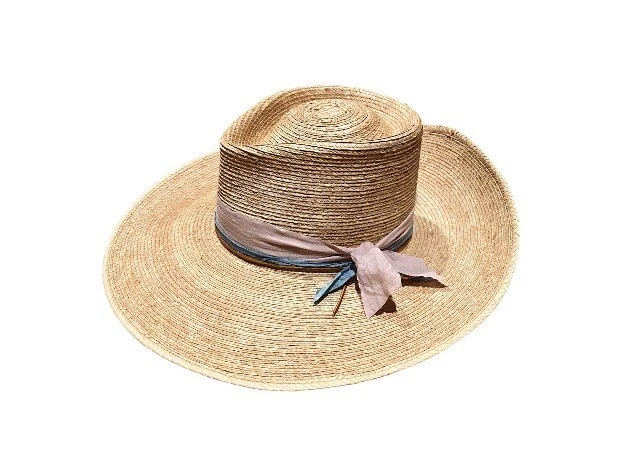 SunBody Straw Hat Women s Pink Blue 6 3 4 Beach Cowgirl Sun