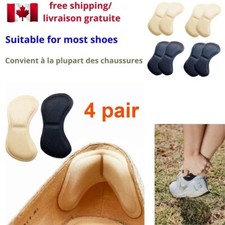 Heel Pads relieve pain Protect feet  4 pair
