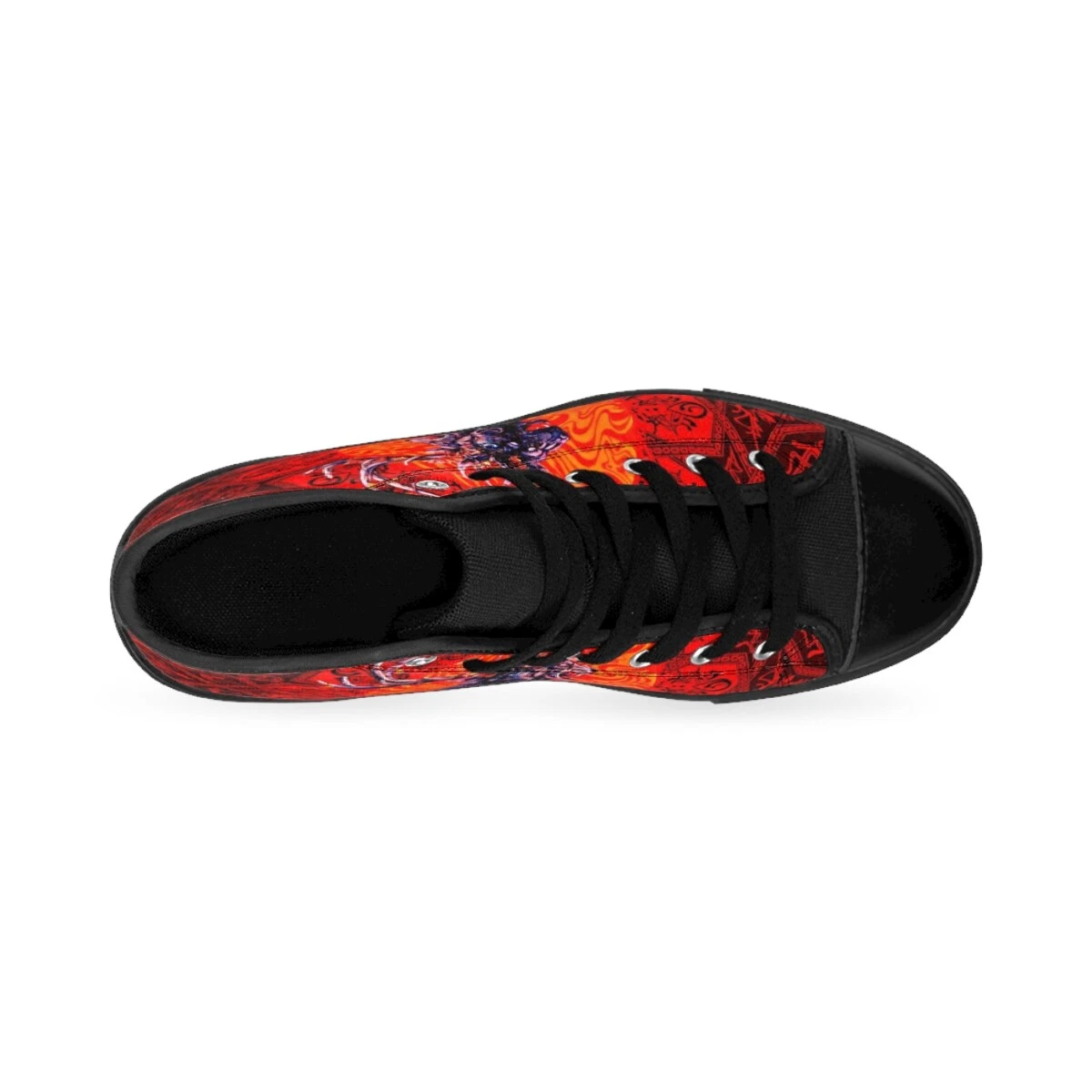 Men's High Top Sneakers - Mastodon Inspired Blood Mountain Fan Shoes
