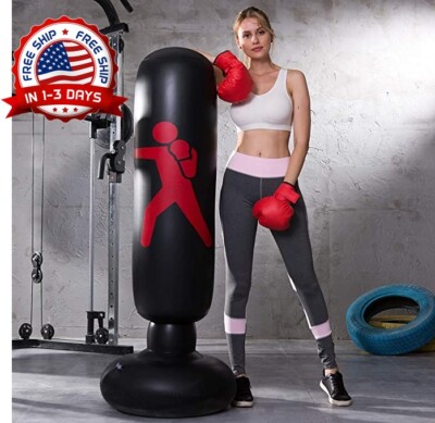 Saco de Boxeo Inflable para Entrenamiento Boxing Punching Bag Inflatable  Trainin