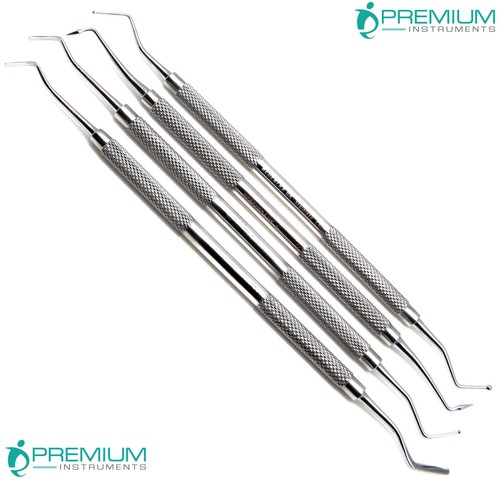 10 Instruments Dentaires Double Bout – Condenseur Amalgame 1.9mm/2.1mm – Acier Inox