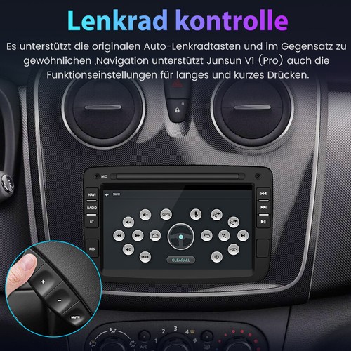 2+64G Carplay Android 13 Autoradio Für Renault Dacia Duster Sandero Lada DAB SWC - Bild 7 von 12