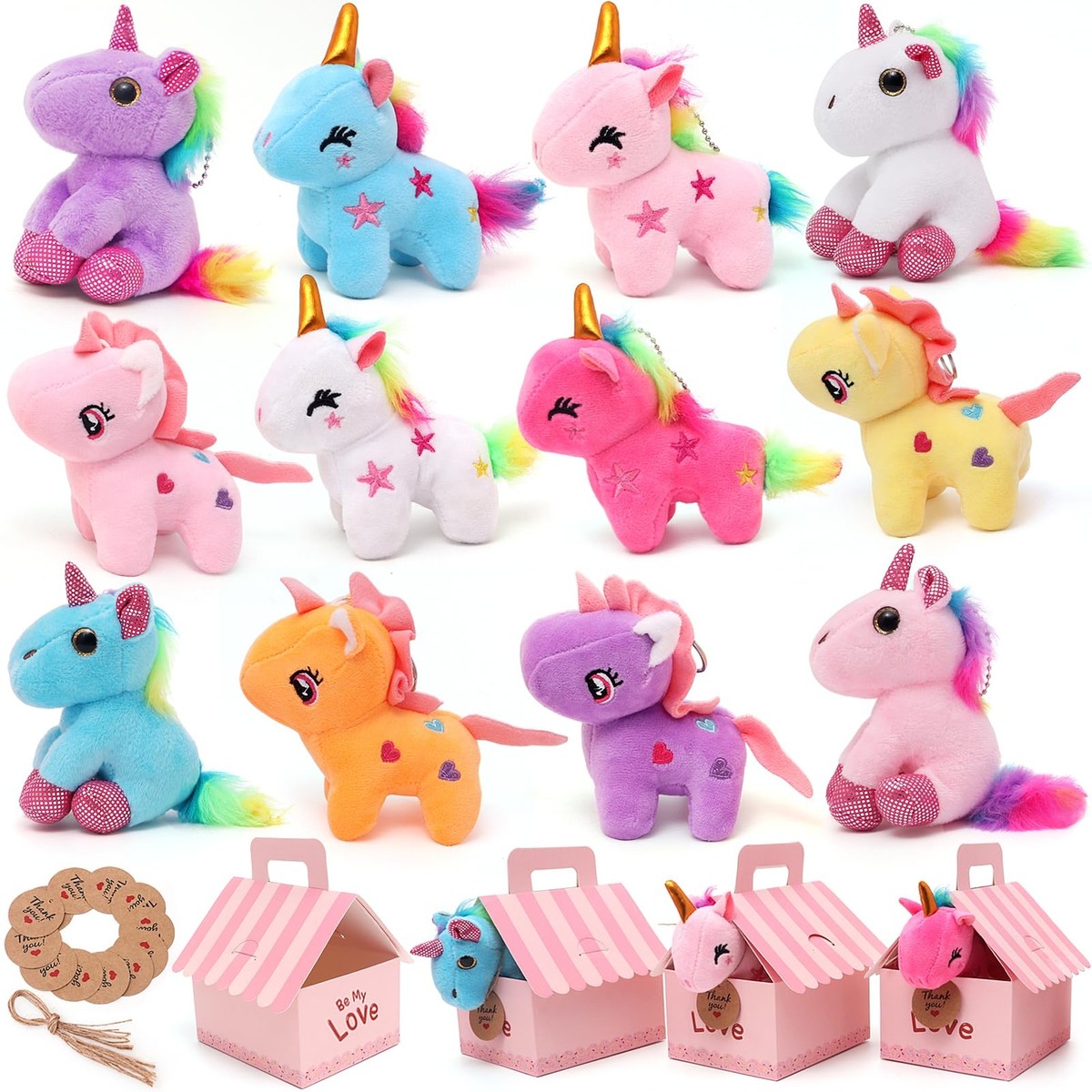 Unicorn Party Stuffed Unicorns In Bulk Animal Pack Unicorn Party