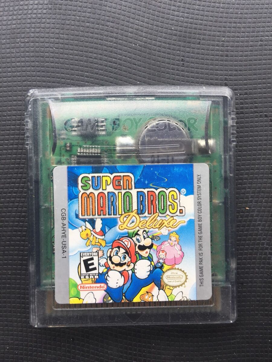 JUEGO CARTUCHO CONSOLA GAMEBOY COLOR - SUPER MARIO BROS DELUXE