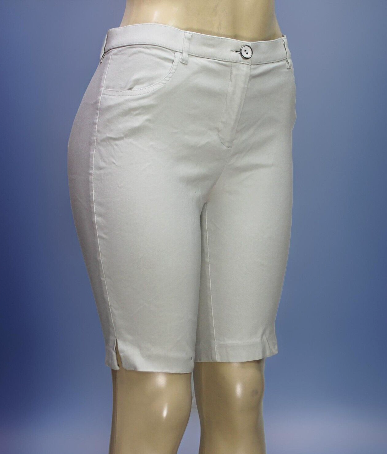 FILA Bermuda donna Coconut Row Palm Beach elasticizzato beige petite taglia 6P