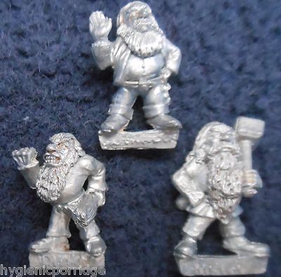 1986 ADD32 Dwarf Villager Advanced Dungeons & Dragons Citadel AD&D Townsfolk GW