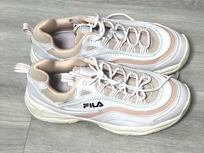 Sneaker Damen, Fila Ray Low WMN, Weiß