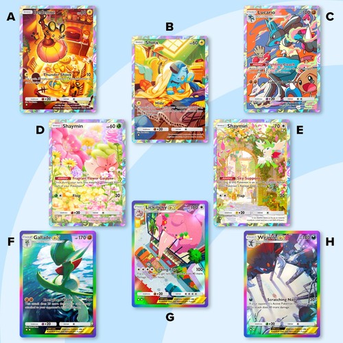 Solgaleo ex Pokemon Pocket Sticker Holo TCG Proxy Custom Celestial Guardians - 第 69/244 張圖片
