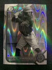 2022 Bowman Draft Ray Wave #BDC-108 Ryan Reckley