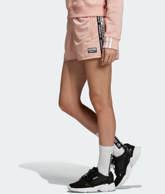 short adidas originals tape rosa