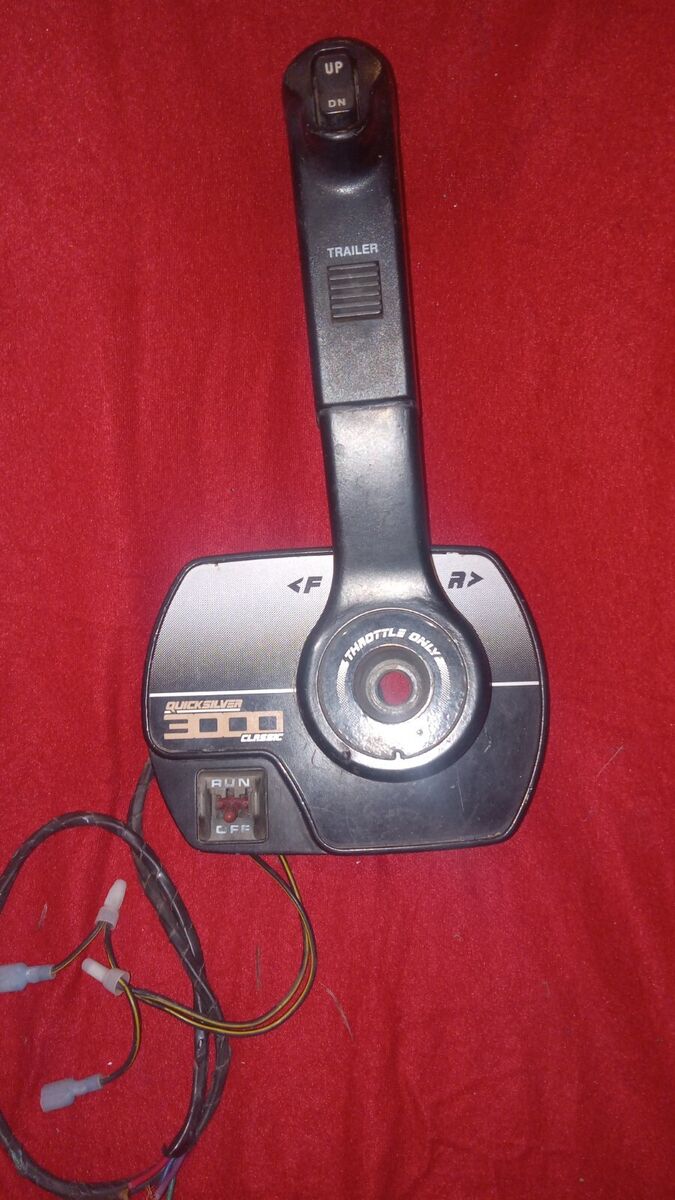 Mercruiser Quicksilver 3000 Classic Side Mount Remote Mercruiser Quicksilver 3000 Classic Side Mount Remote