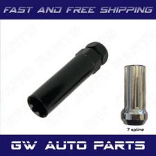 SPLINE LUG NUTS TOOL KEY | 7 - SPLINE LUG SOCKETS | 13/16" 7/8" HEX