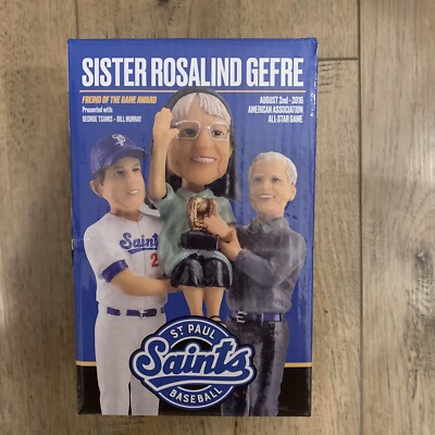 St Paul Saints Sister Rosalind Gefre Bobblehead Rare MILB Twins
