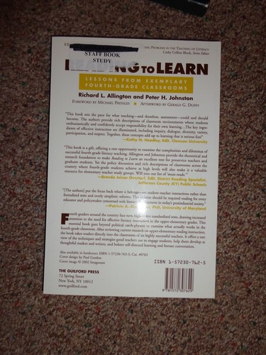 Solving Problems in the Teaching of Literacy Ser.: Reading to Learn : Lessons fr - Foto 2 di 2