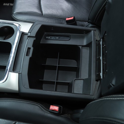 Central Armrest Storage Box Partition Plate Organizer For Dodge RAM 1500 2010-17 - Picture 3 of 7