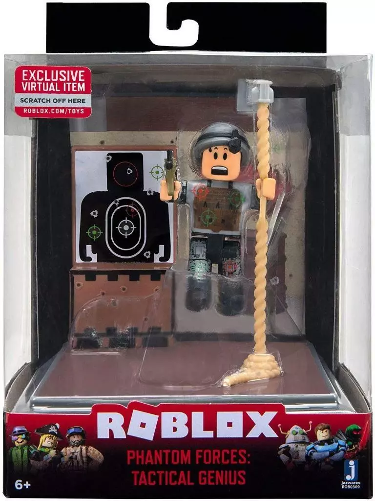 Roblox Phantom Forces Tactical Genius Action Figure Desktop Series Virtual  Item