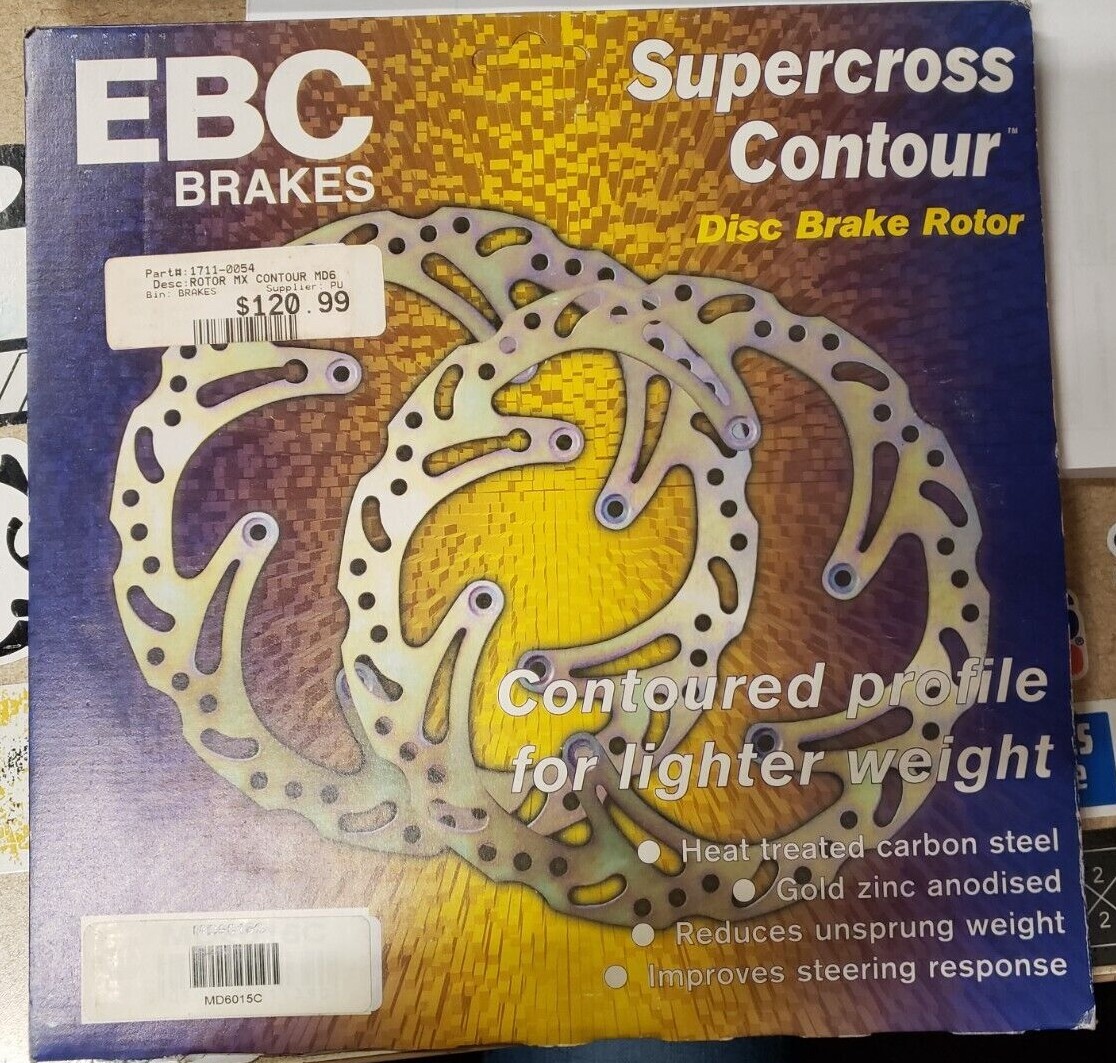 EBC BRAKE ROTOR DISC MD6015C SUPERCROSS CONTOUR KAWASAKI KDX200