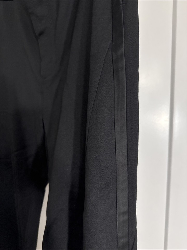 Rag & Bone Pants Mens 34 Black Slim Fit Dress Slacks Wool Formal eBay