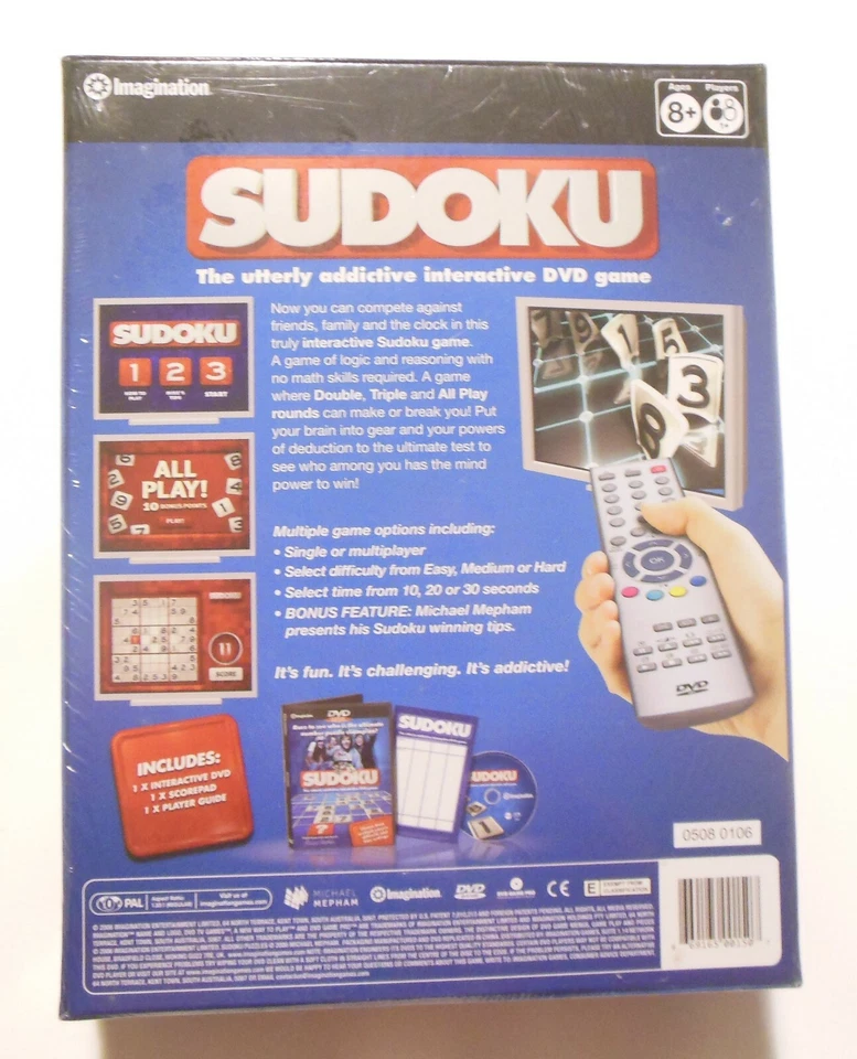 Sudoku Interactive DVD Game fun and Challenging - Image 2 of 2