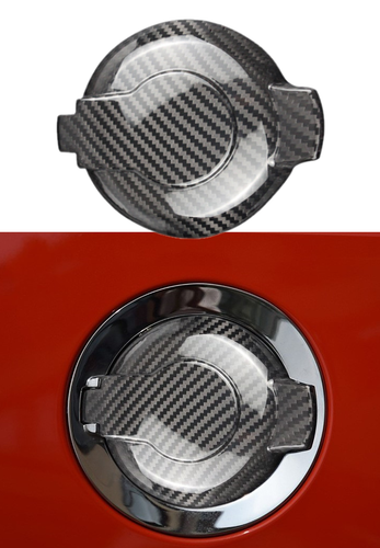 2015-2021 Subaru WRX STI OE Style Style Carbon Fiber Sedan Fuel Tank Cap Cover Trim 214620