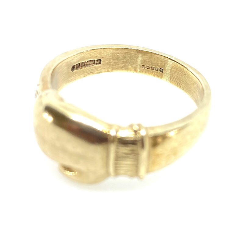 Gold Boxing Glove Ring 9ct Yellow Gold Boxing Ring Solid Gold Men’s Ring Boxer eBay
