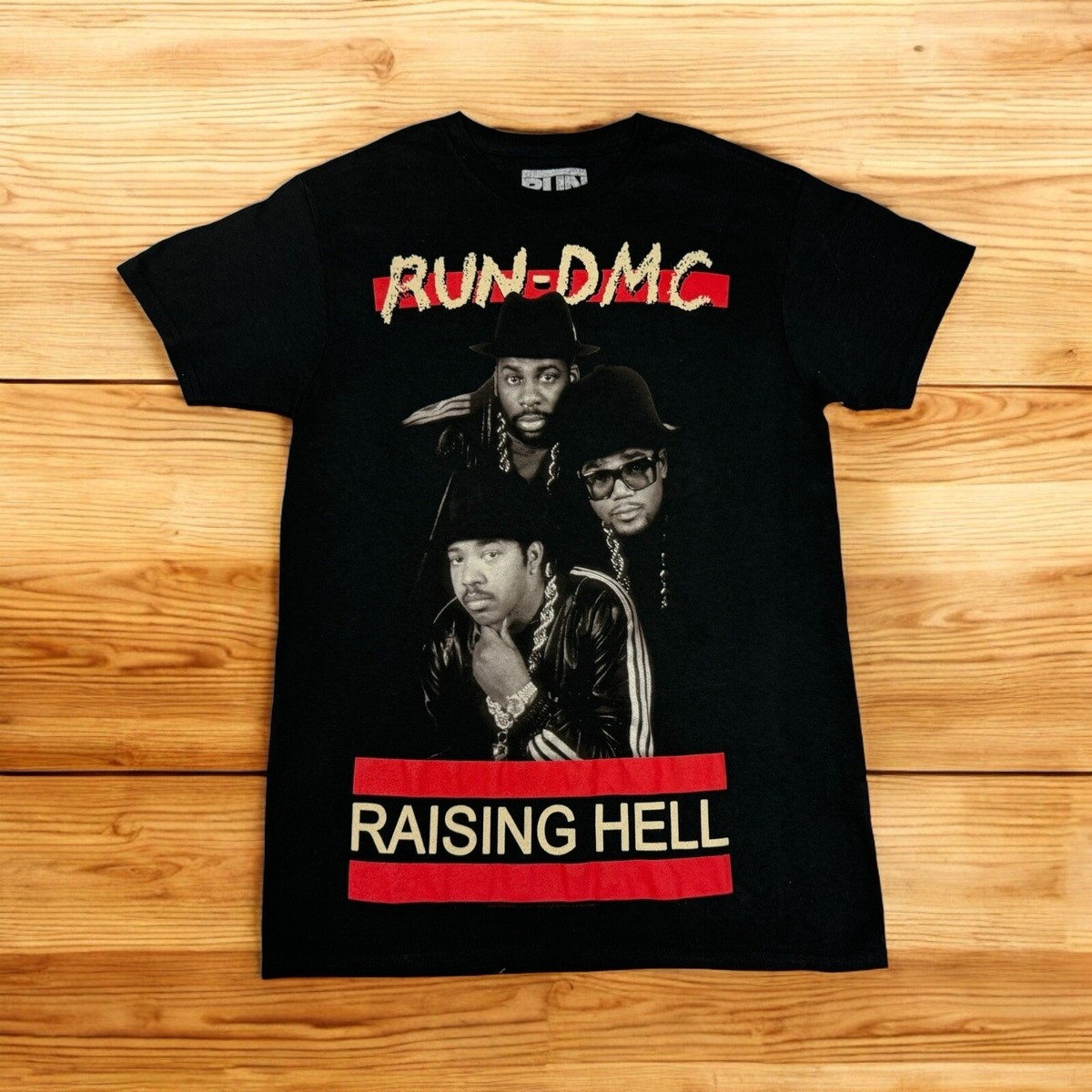 RUN DMC T Shirt Mens Size Small Graphic Iconic Hip Hop Raising