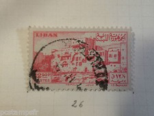 LIBAN, timbre 26, TRIPOLI, oblitéré
