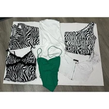 SHEIN Going Out Tops Tanks Animal Print Size Small