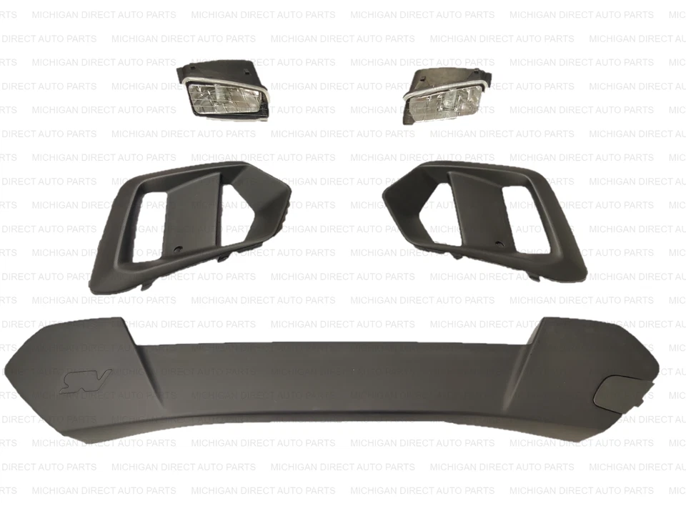 FOR 2016 2017 2018 FORD FOCUS RS FRONT BUMPER SET - Image 4 of 4
