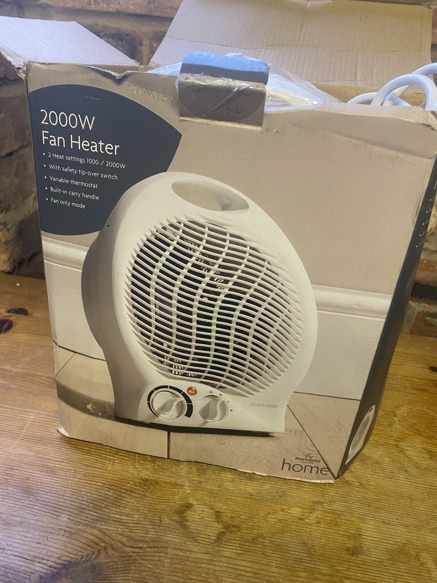 2000W Fan Heater Morrisons Home UK