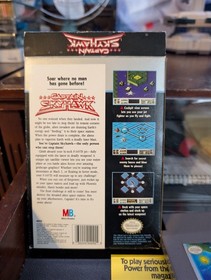 Captain Skyhawk Nintendo NES Completo en Caja con Inserto Manual Funciona Excelente
