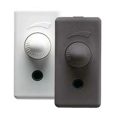 REGOLATORE ELETTRONICO ROTATIVO LUMINOSO 'SYSTEM' 230V 50/60 Hz - Nero