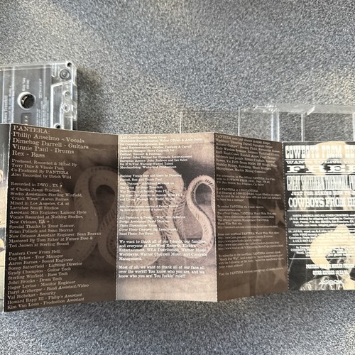 Pantera The Great Southern Trendkill Cassette Tape From 1996 - USA (61908-4) - Picture 7 of 7