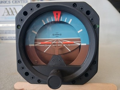SIGMA TEK 5000E-23 ATTITUDE GYRO INDICATOR PN 1U149-007-9 PMA NOS